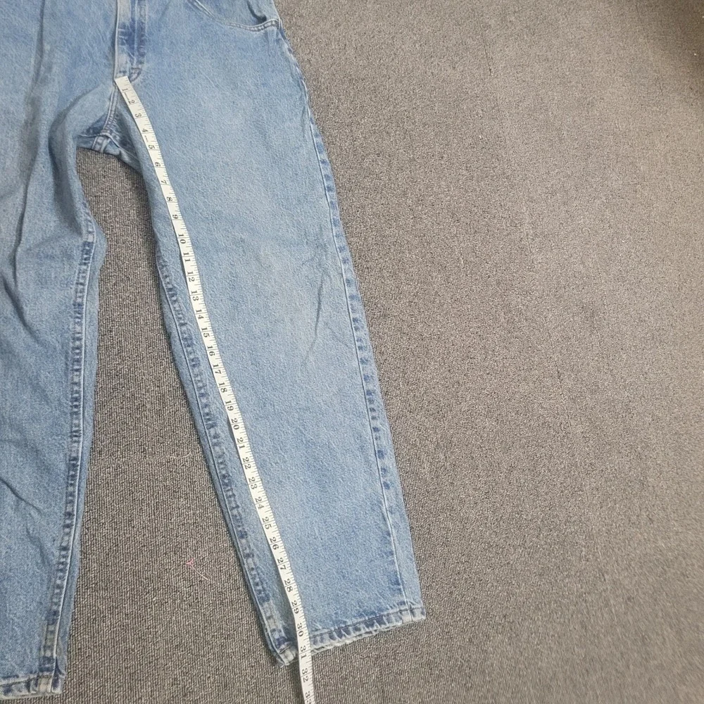 L.L. Bean 36x30 Double L Jeans Mens Vintage Made in USA Light Wash Straight Leg